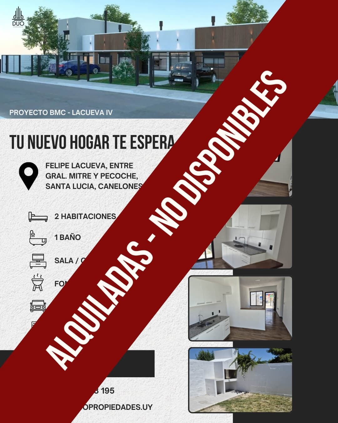 🏡 Proyecto BMC Homes – NO DISPONIBLES